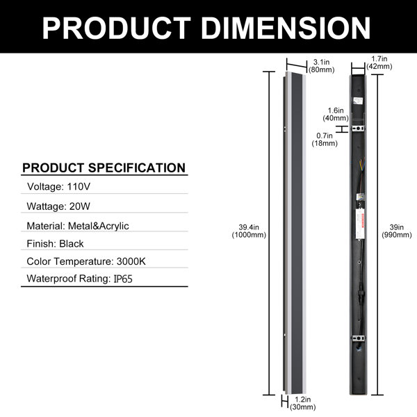 Product Dimensions