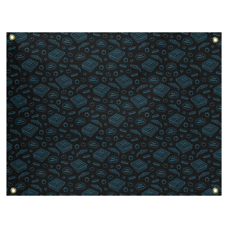 Tapisserie elizabeth pizza par katelyn Kitterman, Intérieur / extérieur, H 51,5 po x l 60,5 po