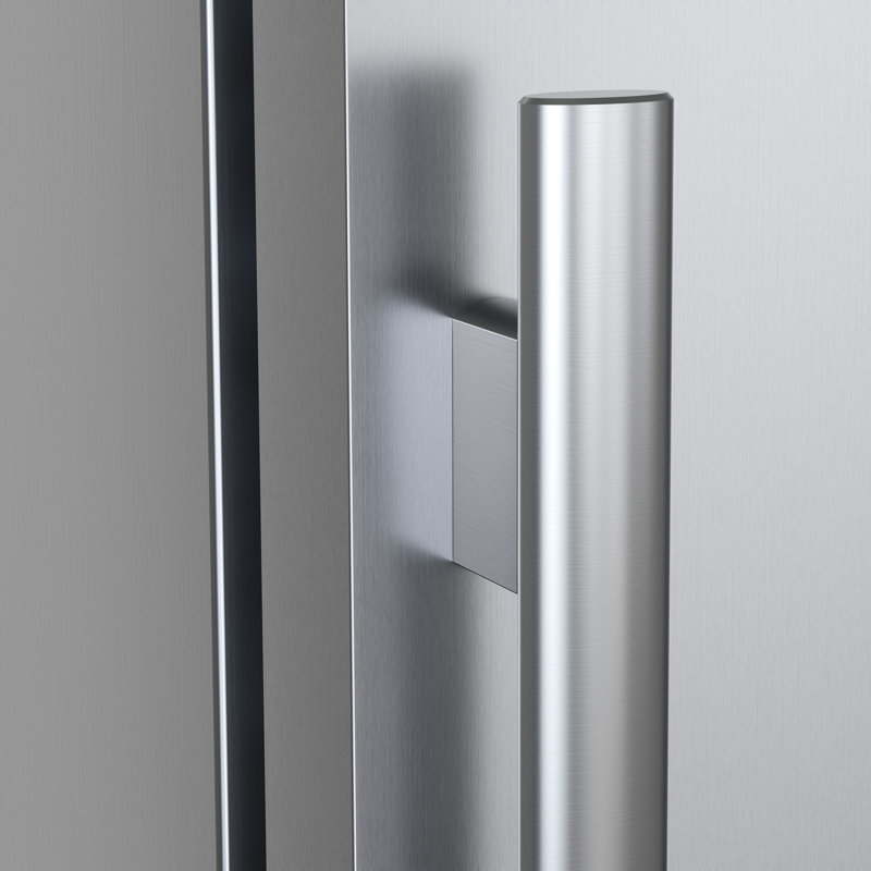 48 Inch Wide 11.32 Cu. Ft. Outdoor Side by Side Refrigerator with Door Locks