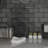 Chester Series 3" x 6" Ceramic Subway Wall Tile in Black
