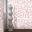 Abstract White And Pink Wallpaper