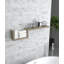 Manada Teak Floating Shelf