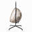 Sora Outdoor Patio Wicker Hanging Chair with Stand