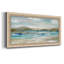 Peaceful Beach II, toile encadrée de qualité supérieure - prête à être accrochée-88113463-88113464
