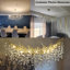 Lustre linéaire 16 branches en cristal 16 lumières à branches à intensité variable-1569309754