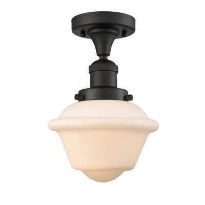 Arlean Glass Semi Flush Mount