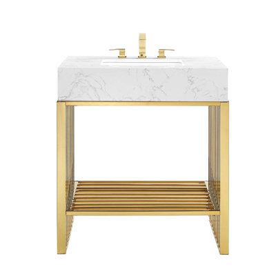 Modway Gridiron 30" Bathroom Vanity