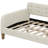 Upholstered Daybed With 4 Support Legs-1872212653