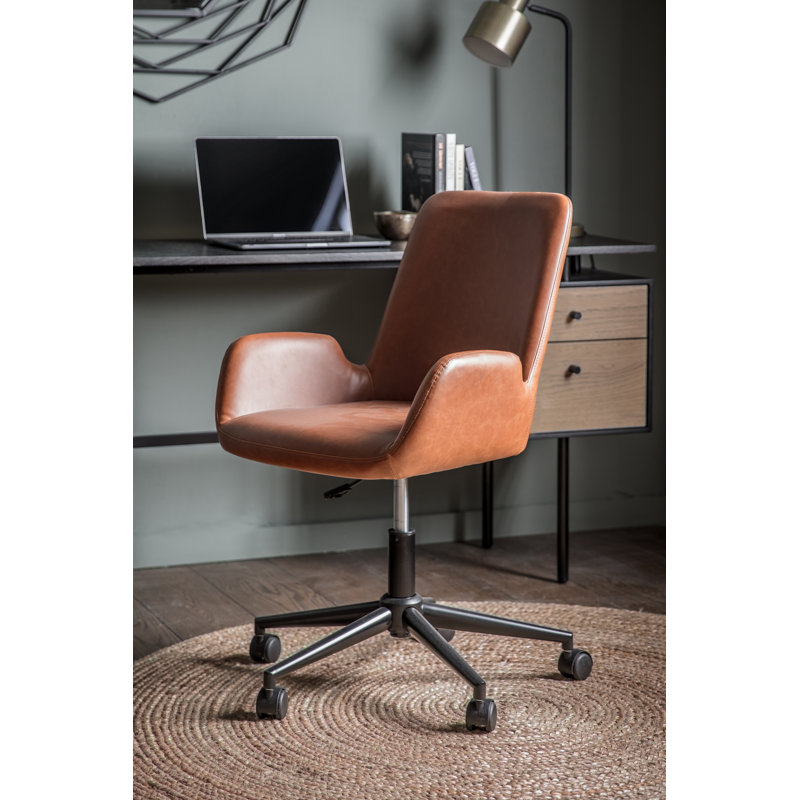 Sibbi Office Chair, Brown