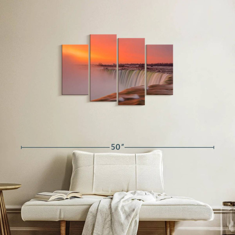 Alvord Niagara Falls Sunrise, 22" H x 36" W