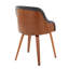 Chaise Bacci Mid-Century Modern