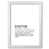 White Grain Frame