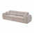 Brown White Chenille