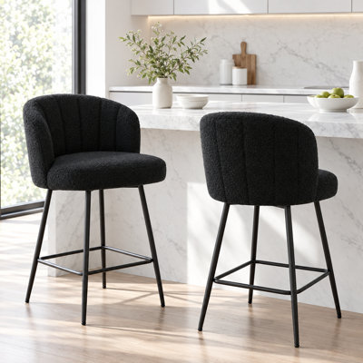 Tabouret de bar et de comptoir 25,2 po Lacorey