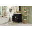 Meuble-lavabo avec lavabo en céramique, 2 tiroirs et tablette réglable-1742274079