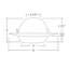 Garniture encastrée réglable 6 "R30 Eyeball-12150376