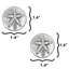 Petit bouton Sand Dollar (ensemble de 2)-128036965-128036966-39948843
