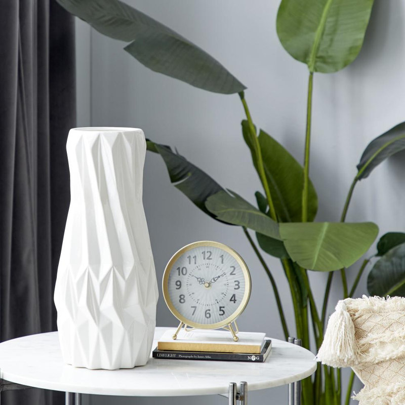 Ceramic Geometric Decorative Vase