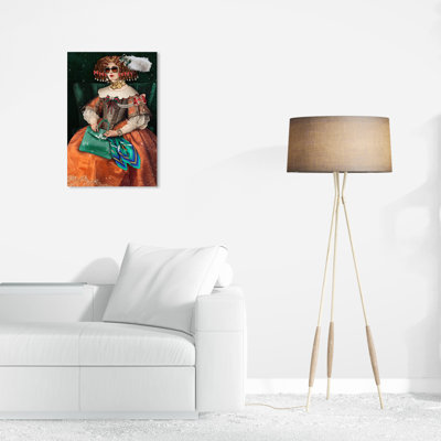 Classic Fashion Lady - reproduction sur toile tendue