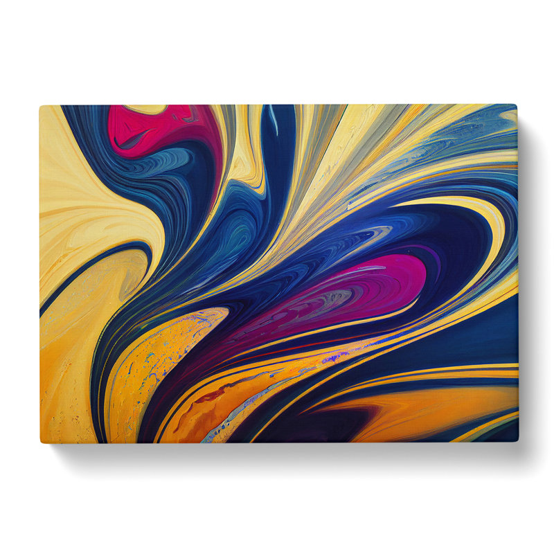 Marble Abstract Vol.7 - Wrapped Canvas, 35cm H x 50cm W x 3cm D