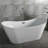 67'' x 32'' Freestanding Soaking Acrylic Bathtub-99334602-50730045