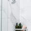 Palisade 23.2 in. x 11.1 in. Interlocking Vinyl Wall/Backsplash Panels in Carrara Marble (10 Pack)-1433923266