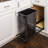 Steel Open Pull Out Trash Can-24310091