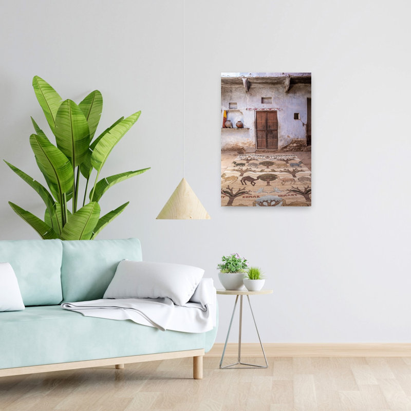 Art contemporain, architecture contemporaine contemporaine rustique, H 24 po x l 16 po