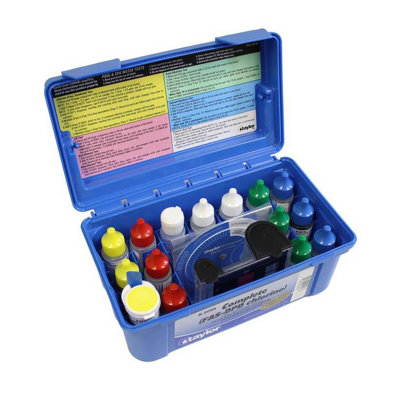 NEW TAYLOR K-2006 Complete Swimming Pool/Spa Test Kit FAS-DPD K2006 Chlorine
