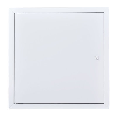 Access Panel for Drywall, 15.2 x 15.2 in Galvanized Steel Access Door, Easy Install Hinged Service Panel with Screwdriver Latch, for Ceiling Plumbing Electrical, 14.4 x 14.4 in Cutout Size White