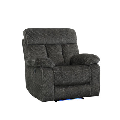 Gray Cashmere Fleece Living Room Recliner Intelligent Chair