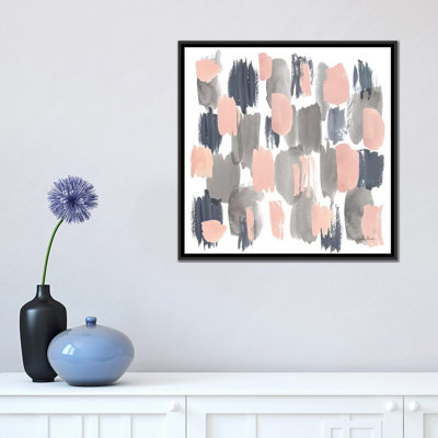 " Grey Pink Mist I " by Farida Zaman