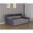 Twin Size Daybed with Trundle,LED Light & Charging Station
