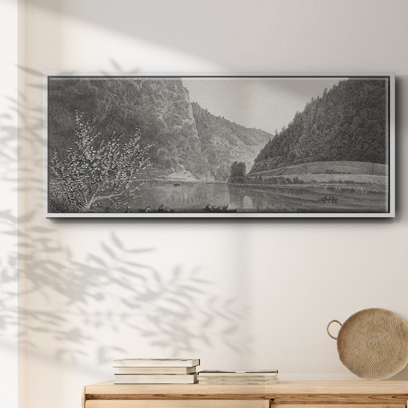 Delaware Water Gap- Framed Canvas