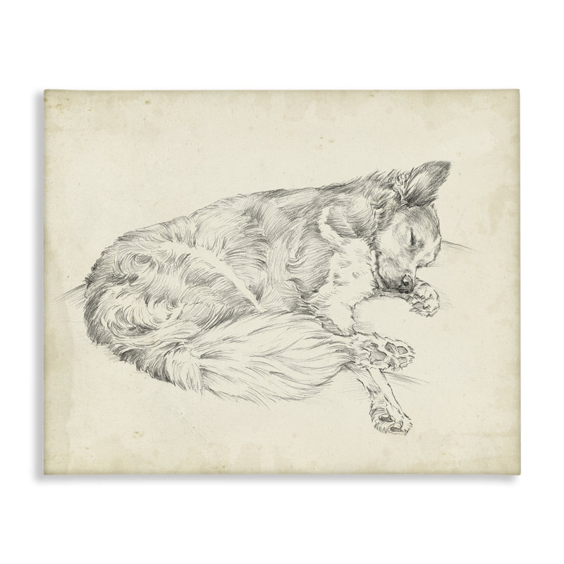 Art antique sur toile, par Ethan Harper, H 16 po x l 20 po