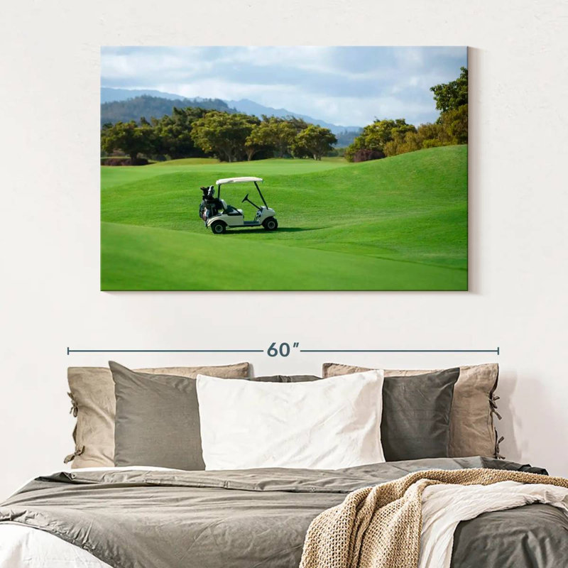 Golf course cart Sireci, H 34 po x l 51 po