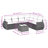 Vidaxl Garden Sofa Set