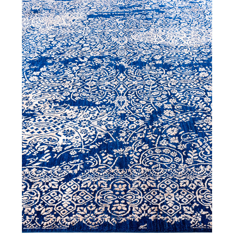 Overdyed One-of-a-Kind 9' 0" X 12' 4" Hand Knotted Area Rug