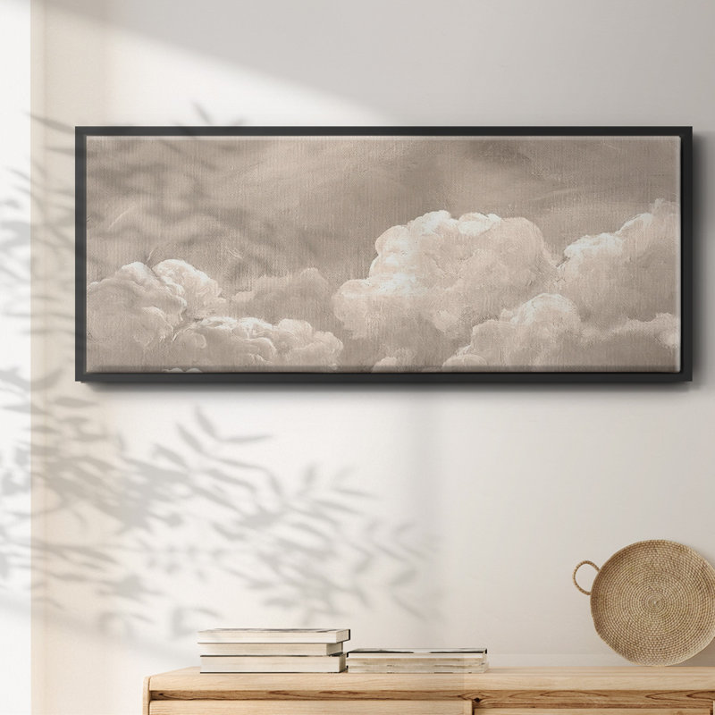 «Painted Clouds I», toile encadrée, H 24 po x l 60 po