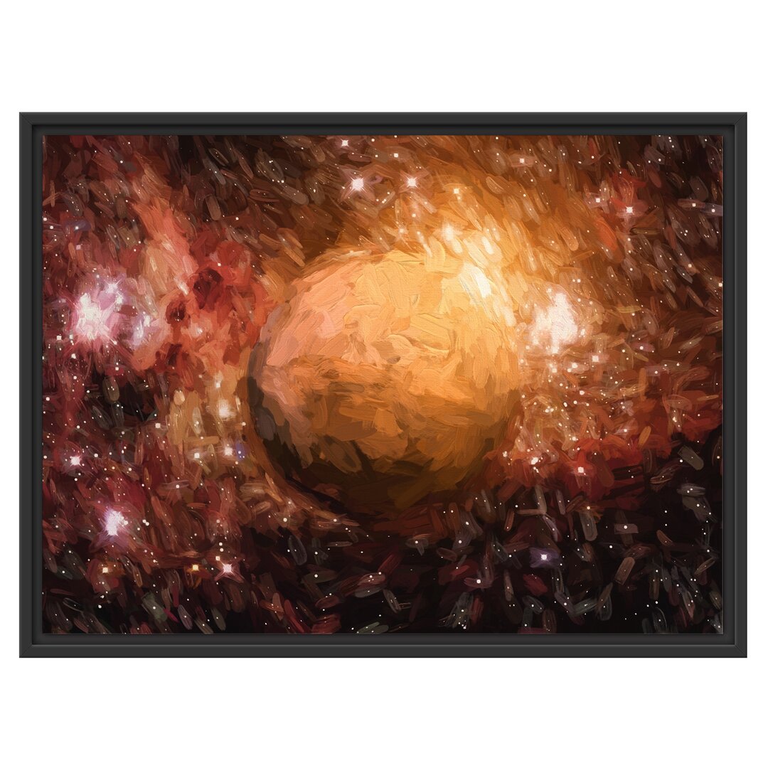 Gerahmtes Wandbild Planet MarsUniversum Kunst