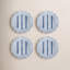 Cabana Stripe Melamine Dessert/Salad Plates-1714566865