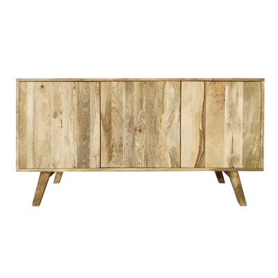 Crowell 120cm Solid Wood Sideboard