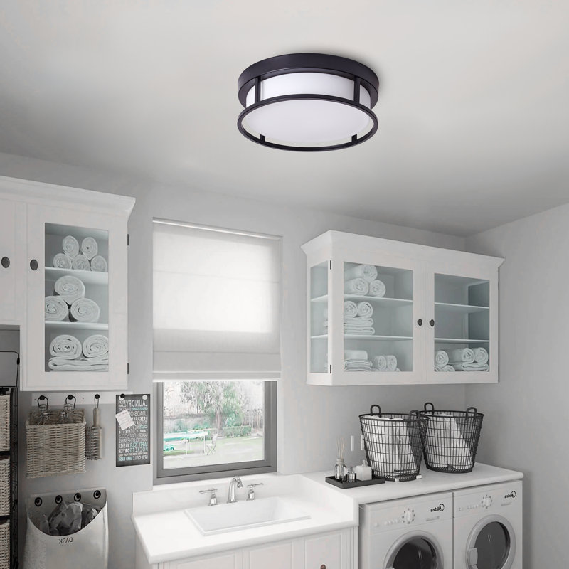 Plafonnier encastré 12,99 po 2 lumières Bryanty