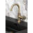 Kingston Brass Wendell Single-Handle 1-Hole Deck Mount Bathroom Faucet with Knurled Handle and Push Pop-Up Drain-101073208-139085849