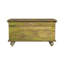 Mesa Carved Wood Trunk Coffee Table