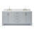 Nobe 72'' Solid Wood Double Bathroom Vanity with 0.75'' Carrara Marble Top-12935690-47770656-33908078
