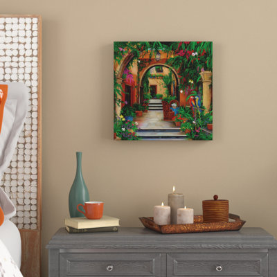 « mexicasa », reproduction de photo sur toile tendue