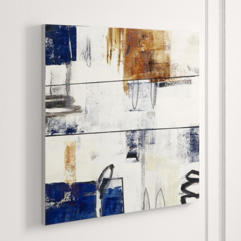 Scrabble II Print by Christopher Peter, Glass Coat, 24" H x 24" W x 1.5" D
