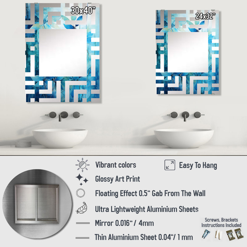 Miroir Sumah, 40 po x 30 po