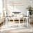 Industrial Style 3-Piece Compact Dining Set